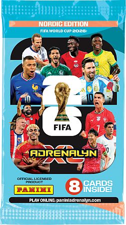 Panini Adrenalyn XL: FIFA World Cup 2026 Nordic Edition - Booster Pakke - Booster Pack