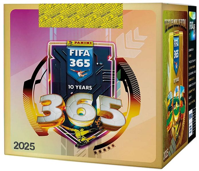 Panini Fodbold-Stickers/Klistermærker: FIFA 365 2025 - Booster Display - 1 Box med 36 Pakker