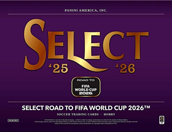 Panini Soccer Select 2025-26 - Road to FIFA World Cup - Hobby Booster Pack (5 kort)