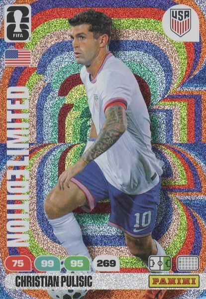 Panini Adrenalyn XL: FIFA World Cup 2026 Christian Pulisic - USA