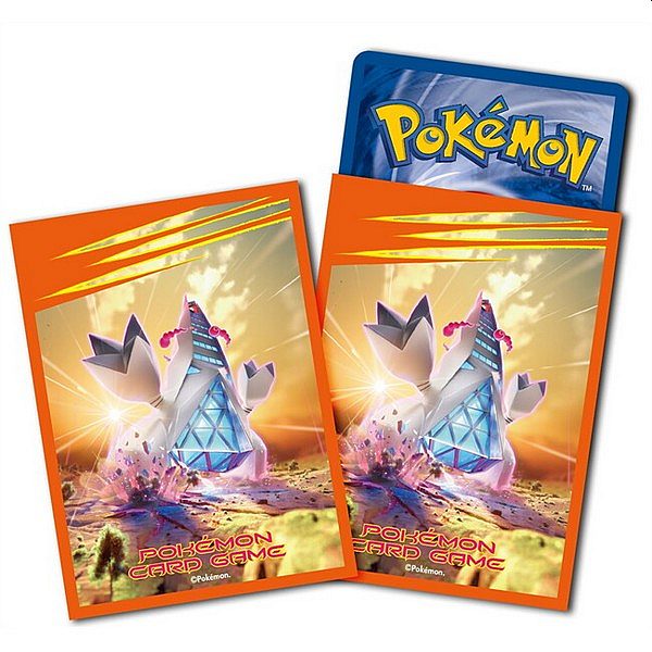 Pokemon - Sword & Shield: Evolving Skies (Skyscraping/Towering Perfection): Gigantamax Duraludon - Deck Protector - 64 lommer - Deck Shield Sleeves