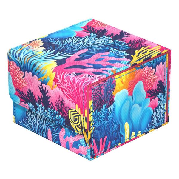 Ultimate Guard SideWinder Deck Case (Deck Box) 133+ Standard Size XenoSkin Coral Places - Coral Garden