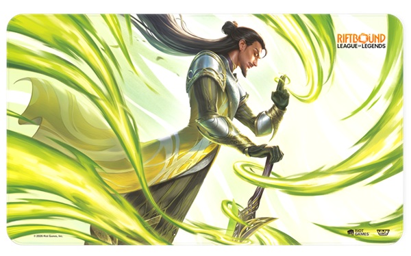 Spillemåtte (Playmat) - Riftbound: League of Legends TCG: Set 03: Unleashed #2: Master Yi, Wuju Master