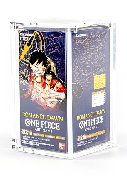 The Acrylic Box - Acrylic Display Case (Akrylkasse) - One Piece (OP01 - OP03) - Japanese Booster Display