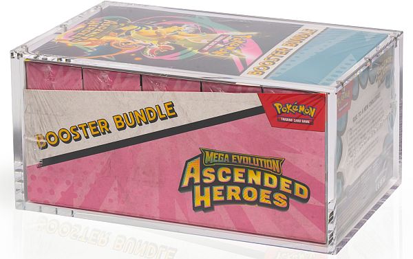 The Acrylic Box - Acrylic Display Case (Akrylkasse) - Pokémon Ver.2 - Booster Bundle Display V2