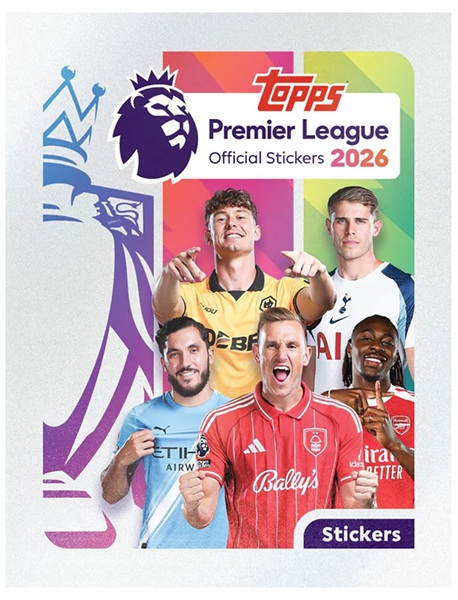 Topps Fodbold-Stickers/Klistermærker: Premier League 2026 - Booster Pack