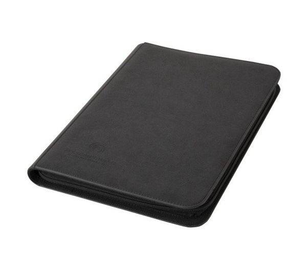 TreasureWise - WiseGuard: Zippered 9-Pocket Binder (Holder 360 Kort) - Black
