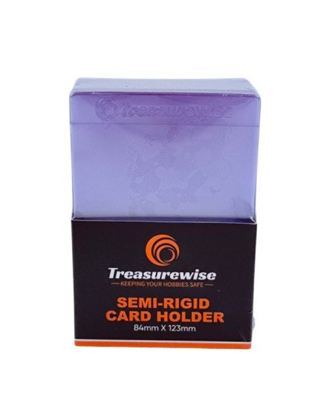 TreasureWise - Semi Rigid Card Holder (50 stk.) - 84x123mm