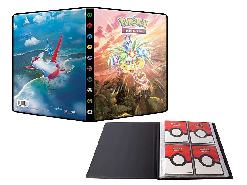 Mappe - Pokemon - SV08 - Scarlet & Violet: Surging Sparks - Album - 4-Pocket (Holder 80 kort + 4 Oversized kort) UltraPro #16079