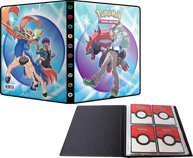 Mappe - Pokemon - SV09 - Scarlet & Violet: Journey Together - Album - 4-Pocket (Holder 80 kort + 4 Oversized kort) UltraPro #16081