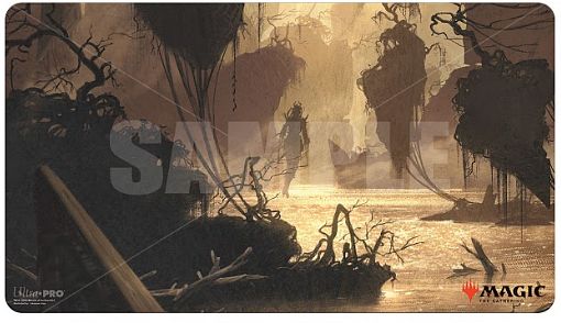 Magic Spillemåtte (Playmat) - Zendikar Rising: V1 - Murkwater Pathway (Borderless Art) - Ultra Pro #18446