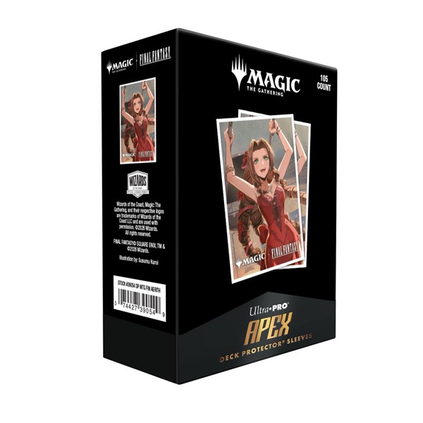 105 Lommer! Magic: The Gathering - Final Fantasy: Aerith Gainsborough - Apex Matte Deck Protector Sleeves - Ultra Pro #39054