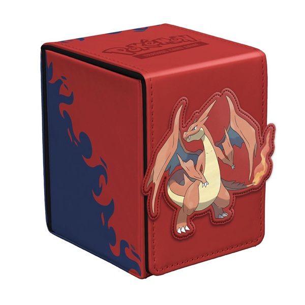 Pokemon Deck Box - Alcove Flip Box (Leatherette): Mega Charizard Y - Ultra Pro #16741