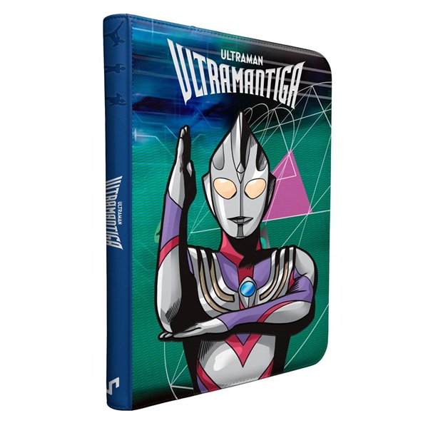 Mappe - Zippered 9-Pocket Premium Pro-Binder Ultraman: Ultraman Tiga - 18x20 (Plads til 360 kort) - Ultra Pro #16815