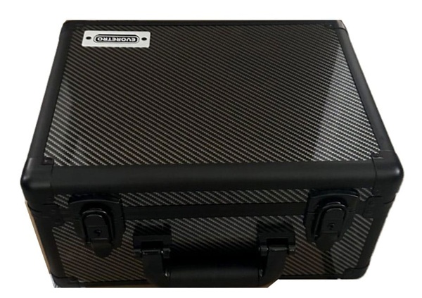 Evoretro - Trading Card Suitcase: Small - Silver/Gray