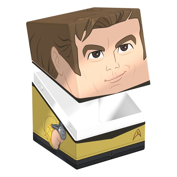 Ultimate Guard Squaroes Boulder Deck Case (Deck Box) 100+ Standard Size: Star Trek: The Original Series: Captain Kirk
