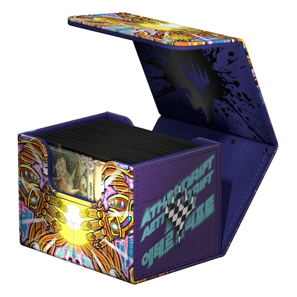 Ultimate Guard Sidewinder Deck Case (Deck Box) 100+ Standard Size XenoSkin Magic: The Gathering - Aetherdrift: Solar Gearhulk