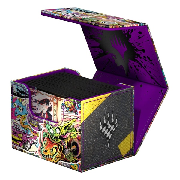 Ultimate Guard Sidewinder Deck Case (Deck Box) 100+ Standard Size XenoSkin Magic: The Gathering - Aetherdrift: Revved-Up Racers